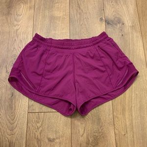 Purple Lululemon Shorts